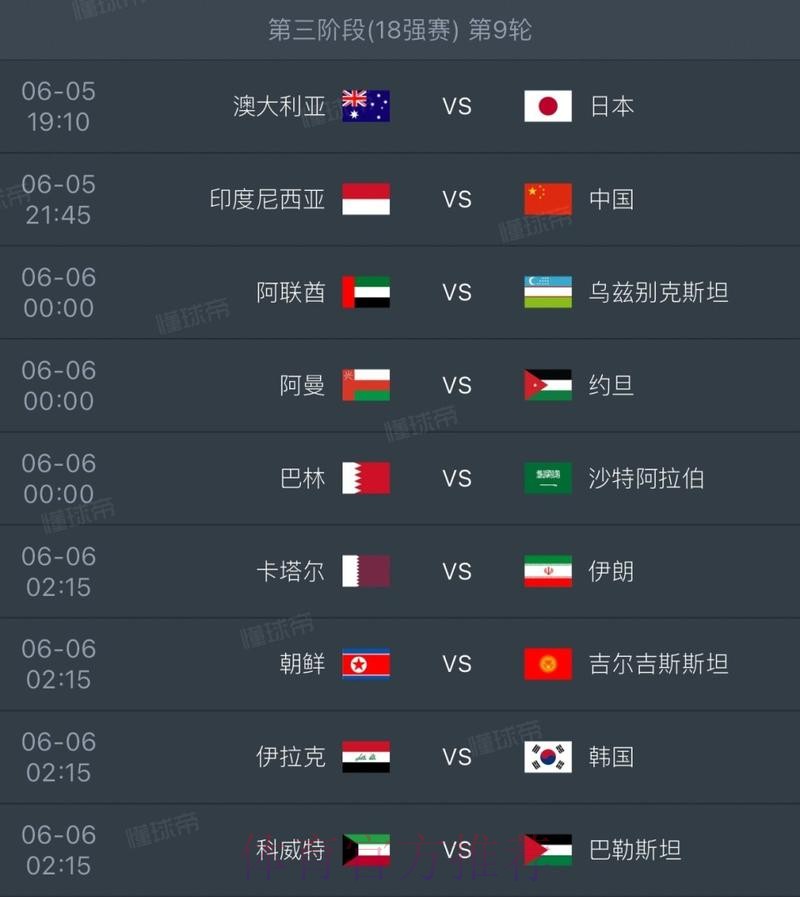 2026世界杯外围最新